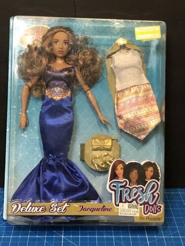 2017 The Fresh Dolls Deluxe Set Jacqueline Doll From World Of Epi Ebay