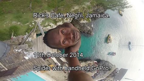 Spider Cliff Diving At Rick S Cafe Negril Jamaica Video Dailymotion