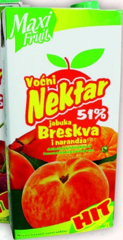 Sok šumsko voće i breskva jabuka Maxi Fruit 2 l Boso Akcija