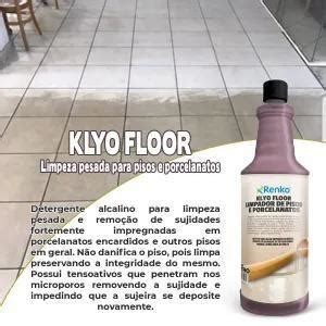 Klyo Floor Limpador De Pisos E Porcelanatos Renko 1L Limpa Piso