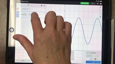 Using Desmos To Check Your Trig Graphs Youtube