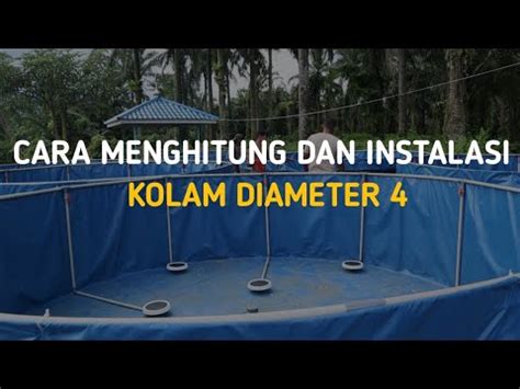 Menghitung Kebutuhan Aerasi Untuk Kolam D Cara Instalasinya Youtube