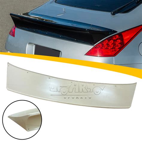 Sample Customization ABS Plastic Rear Ducktail Spoiler For Nissan 350z