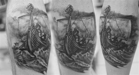 Viking Ship Tattoo Bavipower Blog