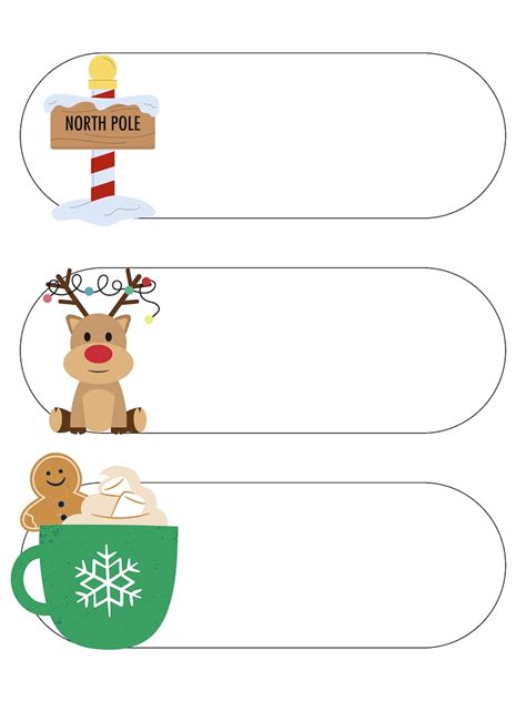 Printable Christmas Gift Labels - Etsy