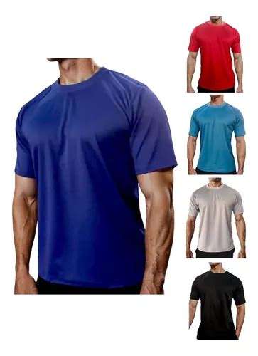 Kit Camisetas B Sicas Masculina Dry Fit Lisa Tradicional Mercadolivre