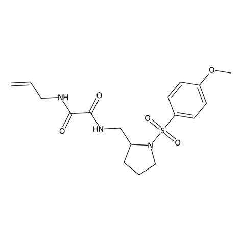 Buy N1 Allyl N2 1 4 Methoxyphenyl Sulfonyl Pyrrolidin 2 Yl Methyl