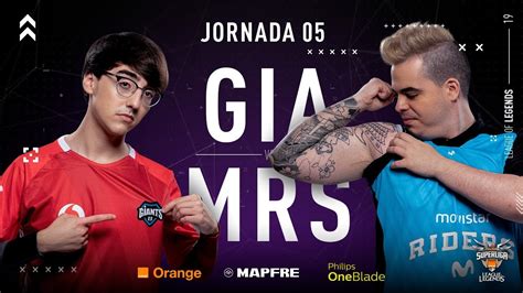 VODAFONE GIANTS VS MOVISTAR RIDERS Superliga Orange League Of Legends