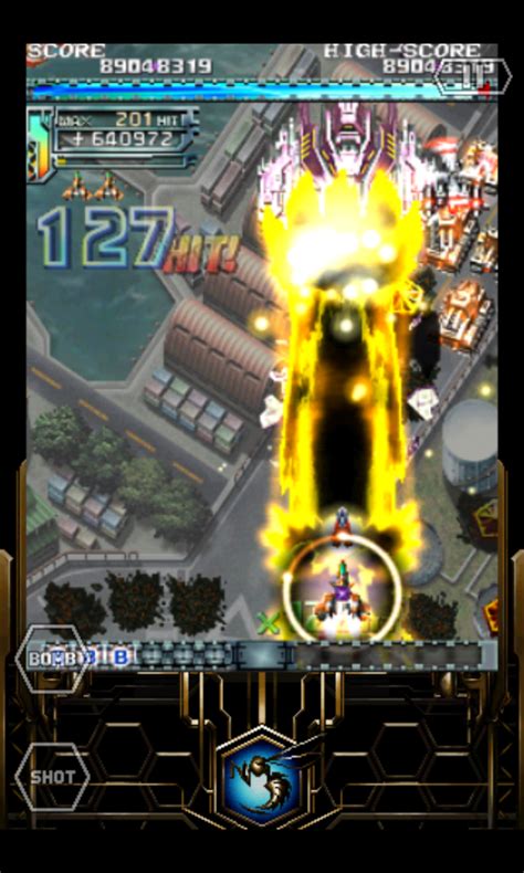 Screenshot Of Dodonpachi Resurrection Android Mobygames