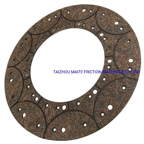 Auto Clutch Assembly Clutch Facings Non Asbestos Clutch Facings For