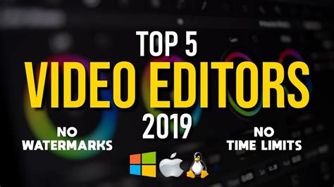 Best Free Video Editing Software 2019 Rockdt