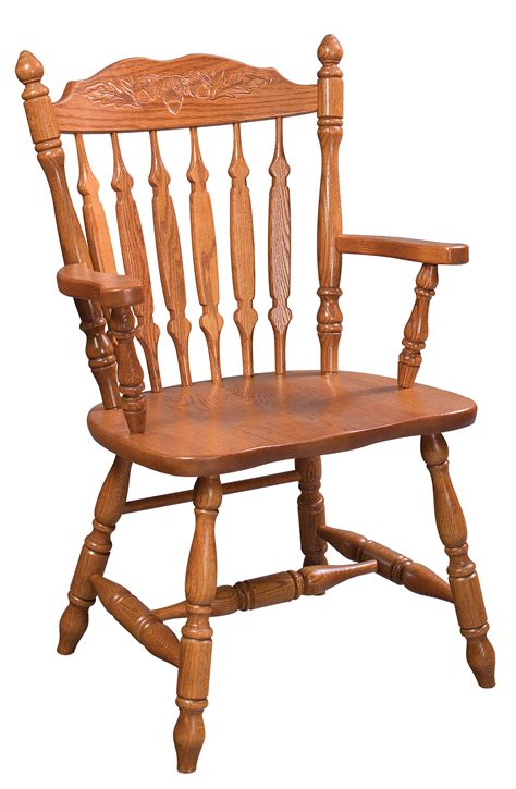 Springhouse Plainback Arm Chair Amish Furniture Connections Amish Furniture Connections