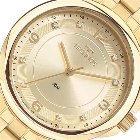 Relógio Feminino Boutique Technos Dourado 2035MVH 1X Dourado