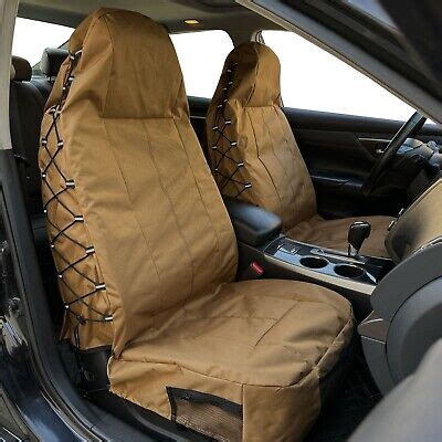 For Jeep Cherokee 1987 ON Car Front Seat Covers Army Coyote Brown