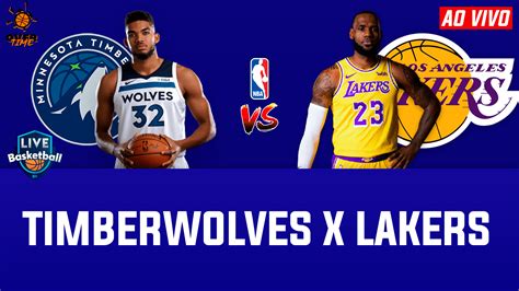 Minnesota Timberwolves X Los Angeles Lakers Saiba Onde Assistir