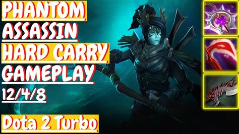 Phantom Assassin Hard Carry Dota Turbo Gameplay Youtube