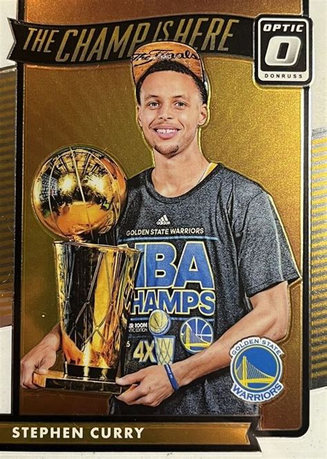 Stephen Curry 2016 Optic 2 The Champ Is Here PSA 10 Price Guide