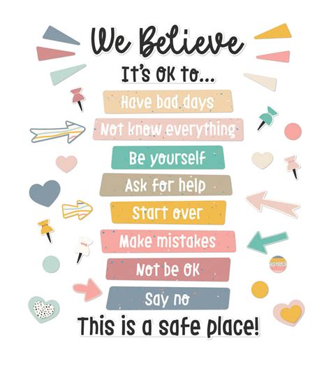 We Belong Motivational Bulletin Board Set Carson Dellosa Educatio