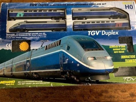 Mehano H0 Train Set With 4 Piece Tgv Duplex Rails And Catawiki