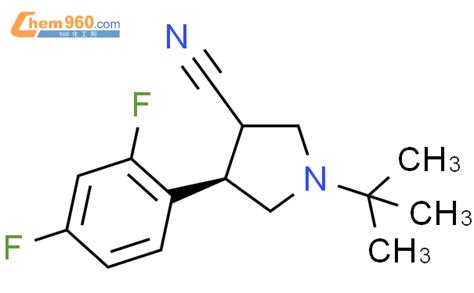 852305 06 7 4R 1 Tert Butyl 4 2 4 Difluorophenyl Pyrrolidine 3