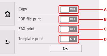 Canon Inkjet Manuals TR8600 Series ECO Settings