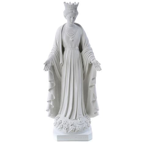 Madonna Della Purezza Marmo Sintetico 70 Cm Vendita Online Su Holyart