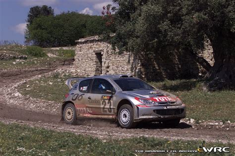 Panizzi Gilles Panizzi Herv Peugeot Wrc Cyprus Rally