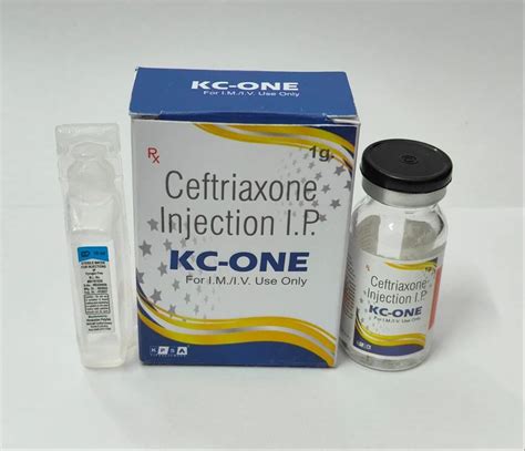 Kc One Ceftriaxone Injection Ip Gm Mg At Rs Vial In