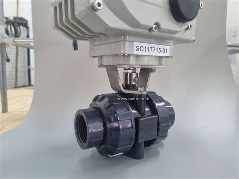 หัวขับไฟฟ้า Electric Actuator Control Valve Pressure Gauge