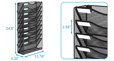 Amazon Wall File Organizer Mesh Tier Hanging Wall Organizer