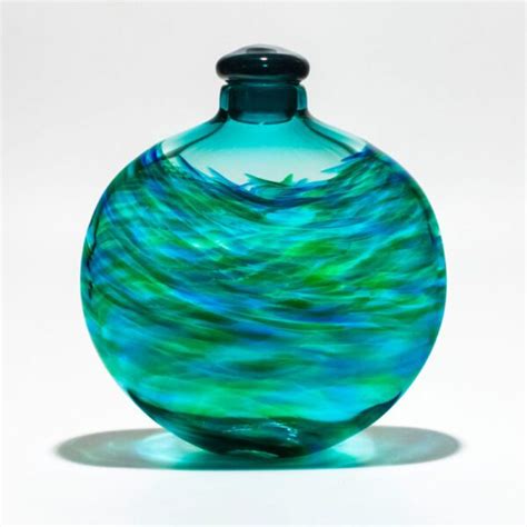 Decorative Glass Vessels I Vortex Flat I By Michael Trimpol