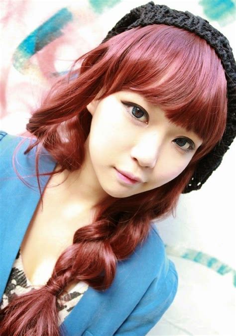 Peinados De Colores Al Estilo Ulzzang Mundo Fama Corea カワイイ髪型