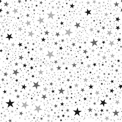Stars Black And White