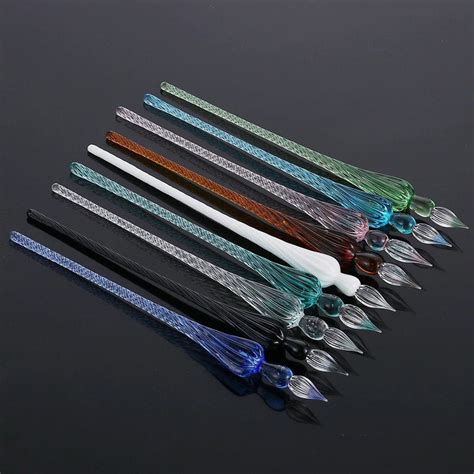 Glass Dip Pen For Calligraphy Art Glass Pen Calligraphy Pen Etsy Uk