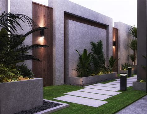 Landscape Villa Design Behance