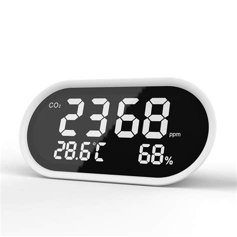 Household Gas Analyzer CO2 Air Detector Type-C Rechargeable CO2 ...