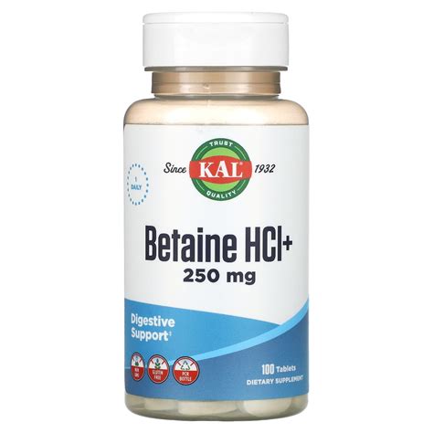 KAL Betain HCl 100 Tabletten