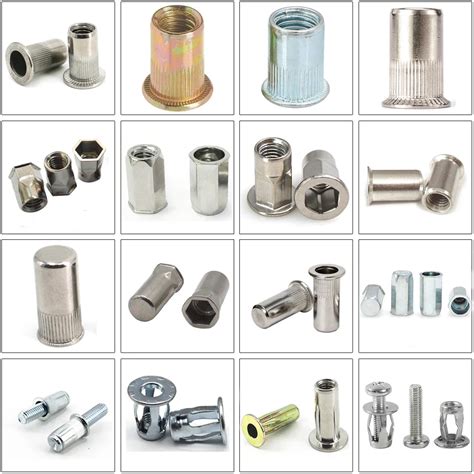 M M M M M Flat Head Knurled Round Body Blind Rivet Nut Buy M M