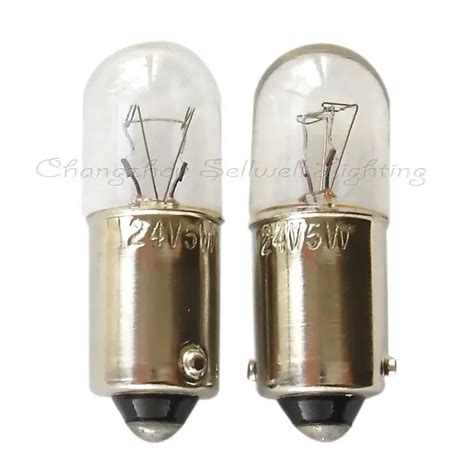 Ba9s T10x28 24v 5w Miniature Lamp Bulb Light A028 In Incandescent