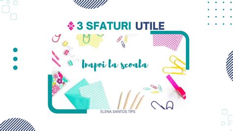 Cum Ne Pregatim Eficient Pentru Noul An Scolar Sfaturi Utile