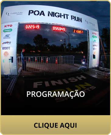 POA Night Run Oferecimento Golden Lake