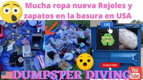 Dumpster Divingsorprendente Y Mega Hallazgotienda Tiro