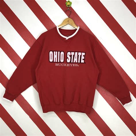 Vintage Ohio State Sweatshirt Crewneck University Ohio State Etsy