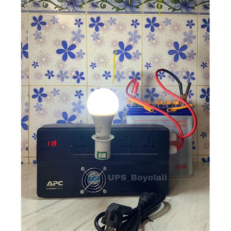 Jual Ups Modif Apc Bv I Ms V Watt Modifikasi Aki Extrenal