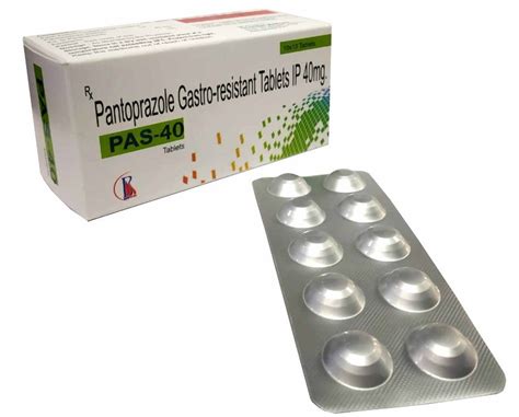 Pas 40 Pantoprazole Gastro Resistant Tablets Prescription Treatment