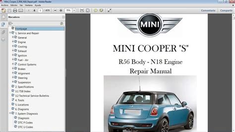 MINI COOPER S R56 N18 2011-2014 Workshop Repair Manual | Repair manuals ...