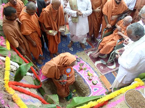 Foundation Ceremony of Shree Swaminarayan Gurukul Bangalore