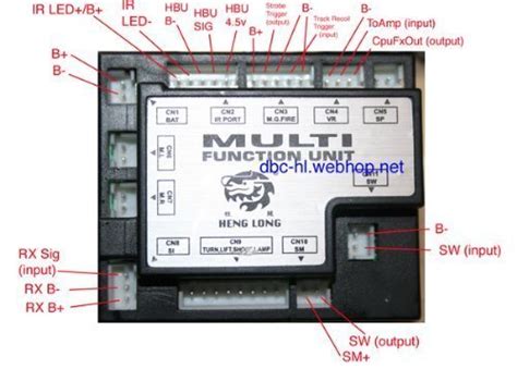 Heng Long Rx 18 Multi Function Unit For Henglong Rc Tank Buy Online In