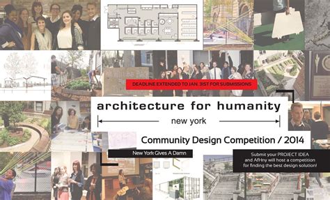 Architecture For Humanity Ny Community Design Competition Archdaily