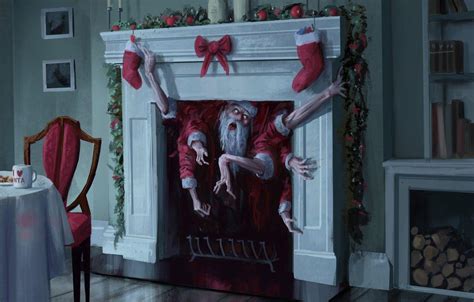 Horror Christmas Wallpapers Top Free Horror Christmas Backgrounds